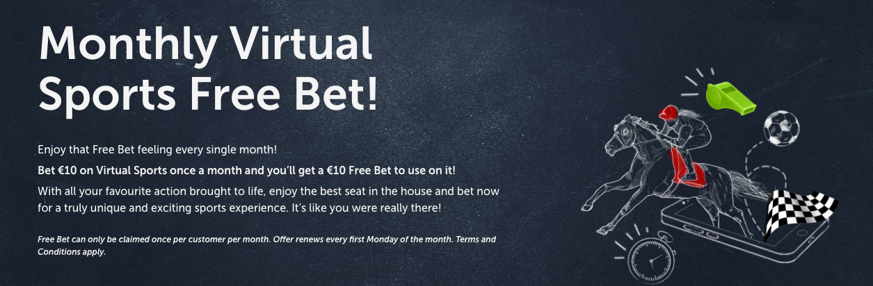 Virtual Sports Free Bet